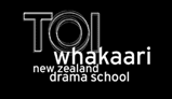 Logo for Toi Whakaari: New Zealand Drama School