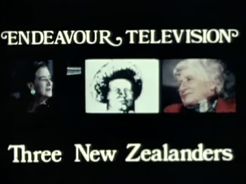 Image for Three New Zealanders