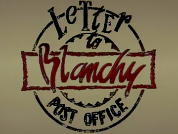 Image for Letter to Blanchy