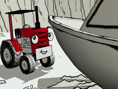 Hero image for The Adventures of Massey Ferguson - Stranded Boat (Series One, Episode Five)