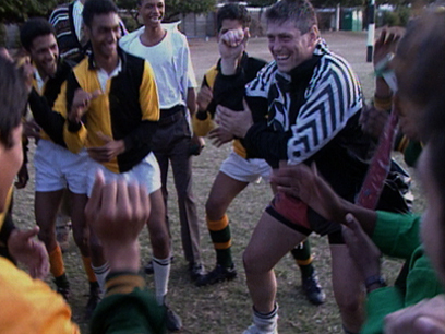 All Blacks for Africa - A Black and White Issue | Television | NZ On Screen