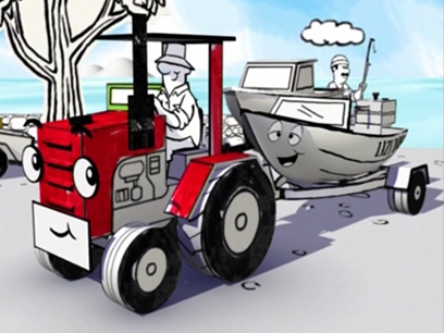 Hero image for The Adventures of Massey Ferguson - Fishing Contest (Series One, Episode 12)