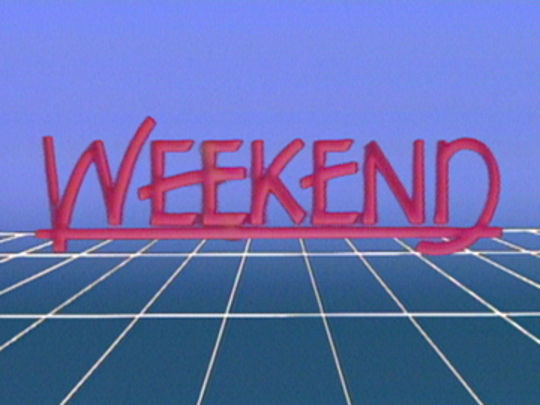 Thumbnail image for Weekend
