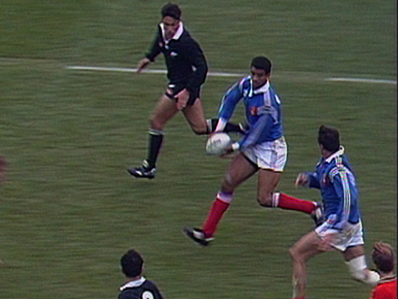 Hero image for France vs All Blacks 1994 - the try from the end of the world