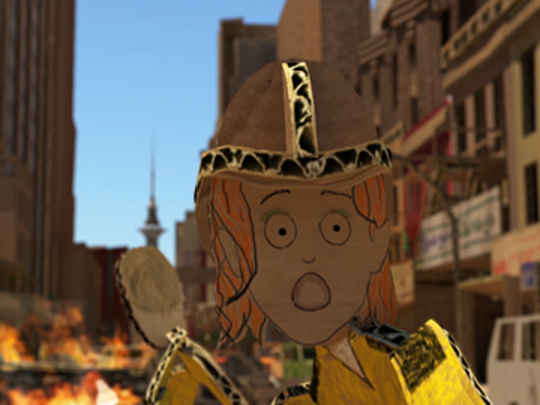 Thumbnail image for Fire in Cardboard City