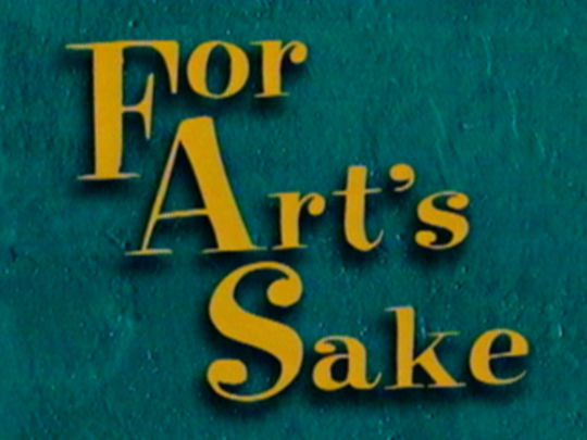 Thumbnail image for For Art's Sake