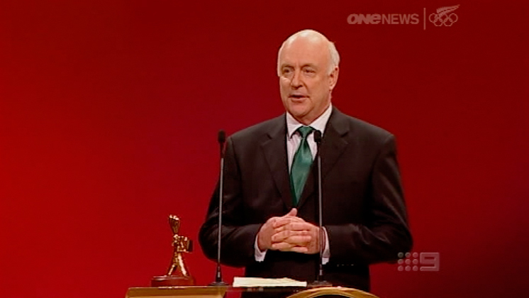 Hero image for One News - John Clarke at the Logie Awards