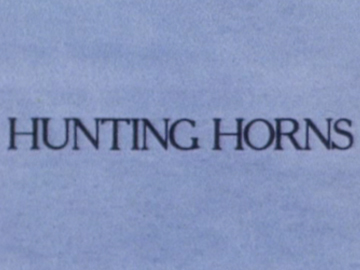 Image for Hunting Horns