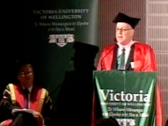 Thumbnail image for John Clarke - Honorary Doctorate of Literature Speech  