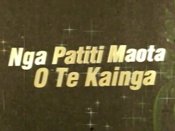 Image for Ngā Pātītī Maota o te Kāinga