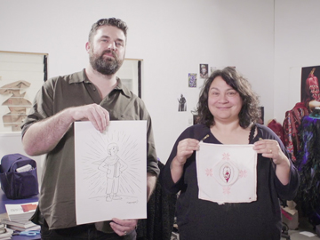 Image for Two Sketches with Toby Morris - Metiria Turei