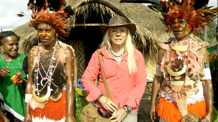 Hero image for Intrepid Journeys - Papua New Guinea (Pamela Stephenson Connolly)