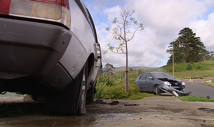 Hero image for Shortland Street - 2002 Christmas cliffhanger (Rachel's car crash)