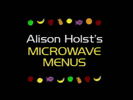 Thumbnail image for Alison Holst's Microwave Menus 