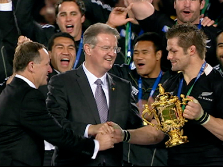 Image for Seven Sharp - The Three-Way Handshake with John Key & Richie McCaw 
